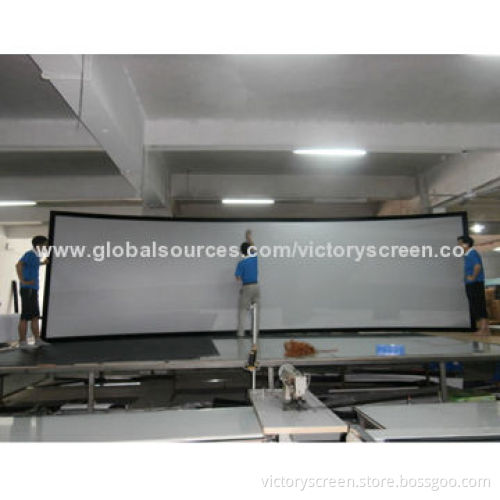 180"/4:3 3D Fixed Wall Frame Projection Screen, Easy to Install, Hot Selling
